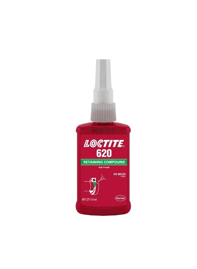 Loctite 620 High Strength Retaining Compound | For metal fitting components with gap upto 0.15 mm | 50 ml